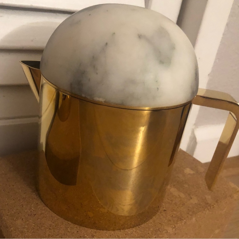 Anna by Rablabs Amare TeaPot, Gold Alabaster - Picture 9 of 16